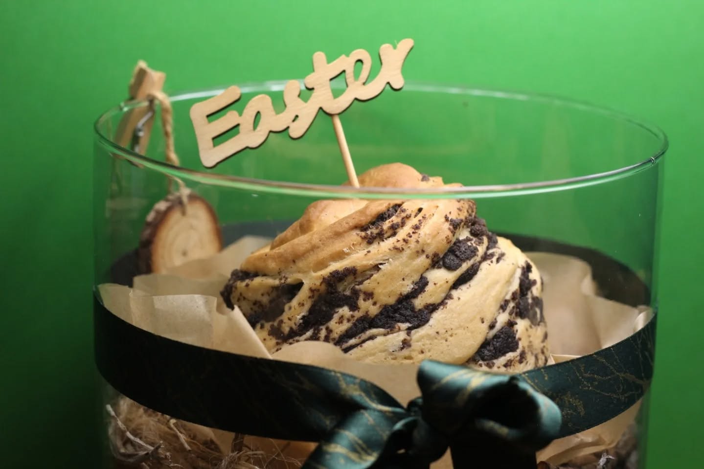 Kraffin mit Mohn und Schokolade